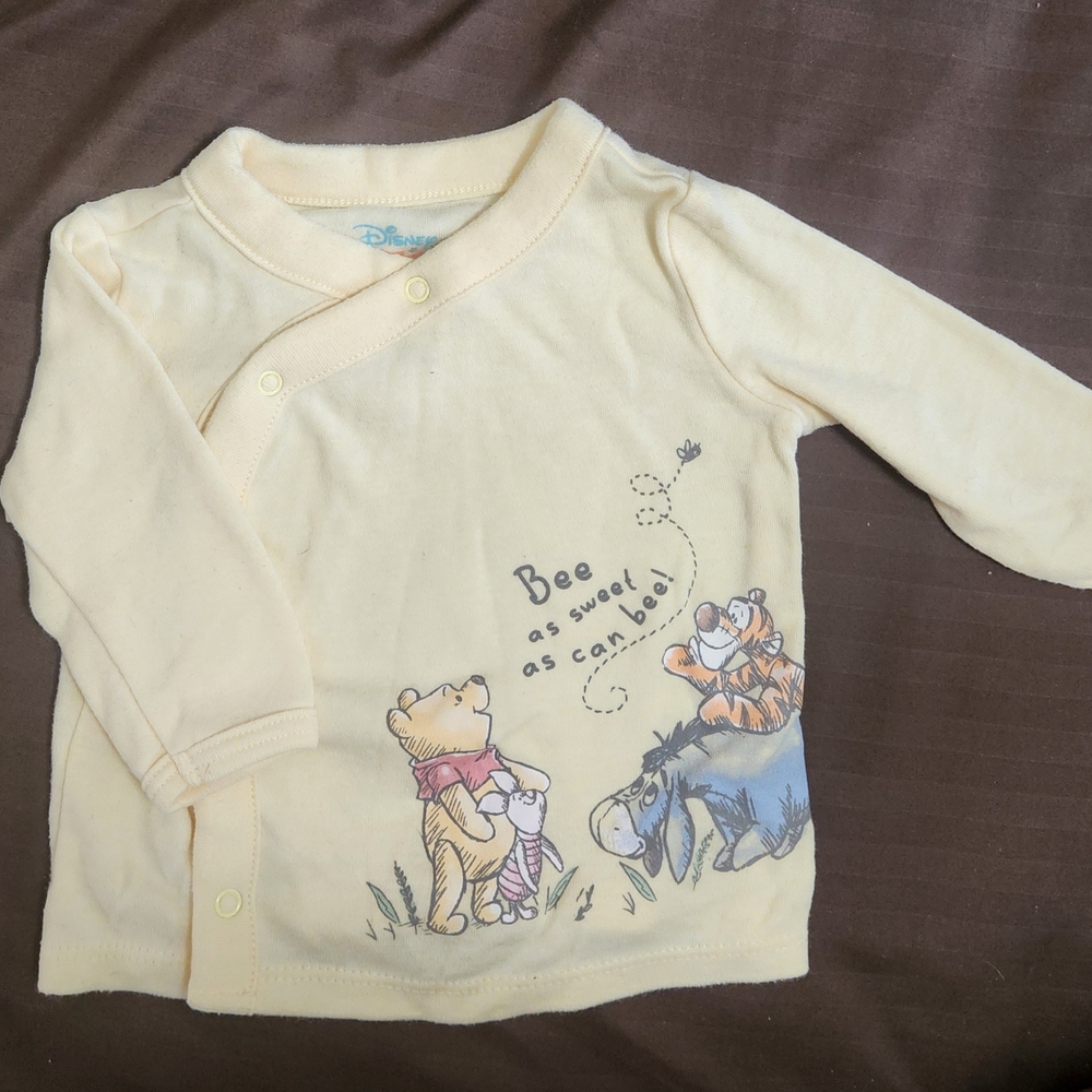 Disney Cream Winnie the Pooh & Friends Long-Sleeve Top
